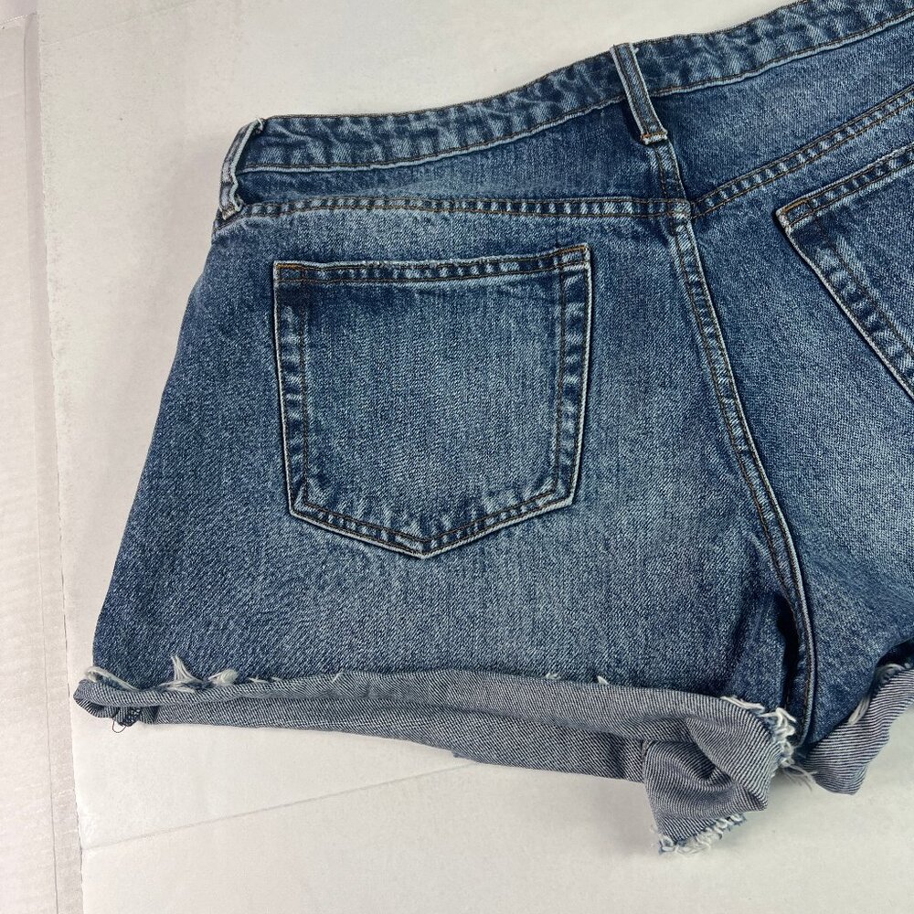 Kut From The Kloth Jean Short Women 36* Taylor High Rise Blue Denim Jorts Tag 14 - Picture 8 of 15